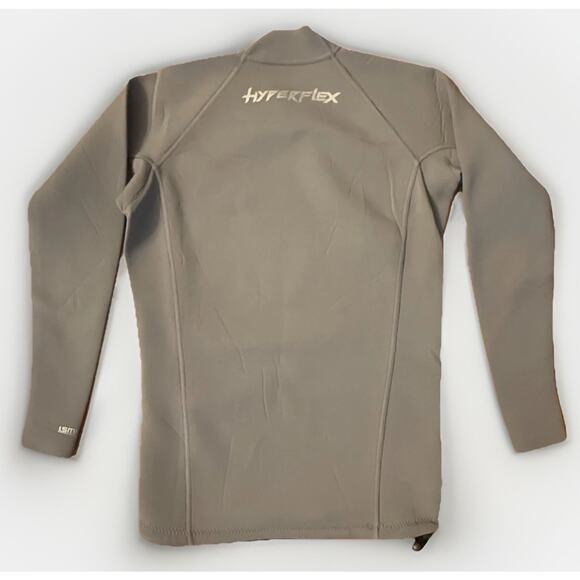 Hyperflex Neoprene Surf Wetsuit Top Size Large ~ Youth L or Women’s S/M Gray 1.5 - Picture 2 of 10